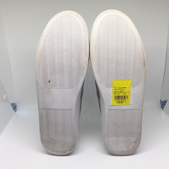 Steve Madden Gratis Grey Top Zip Shoes - Picture 8 of 9